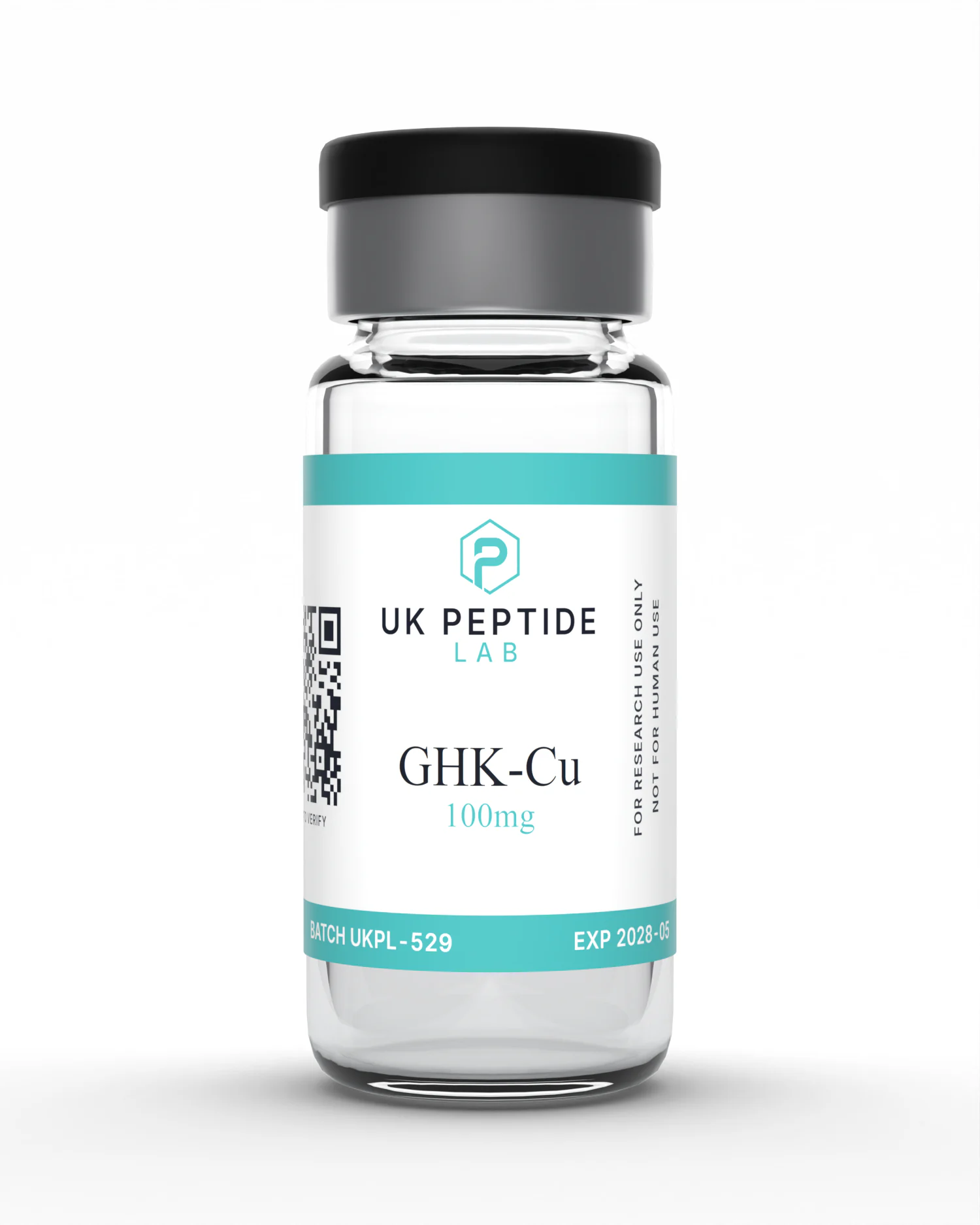 GHK-Cu 100mg research peptide lyophilised powder