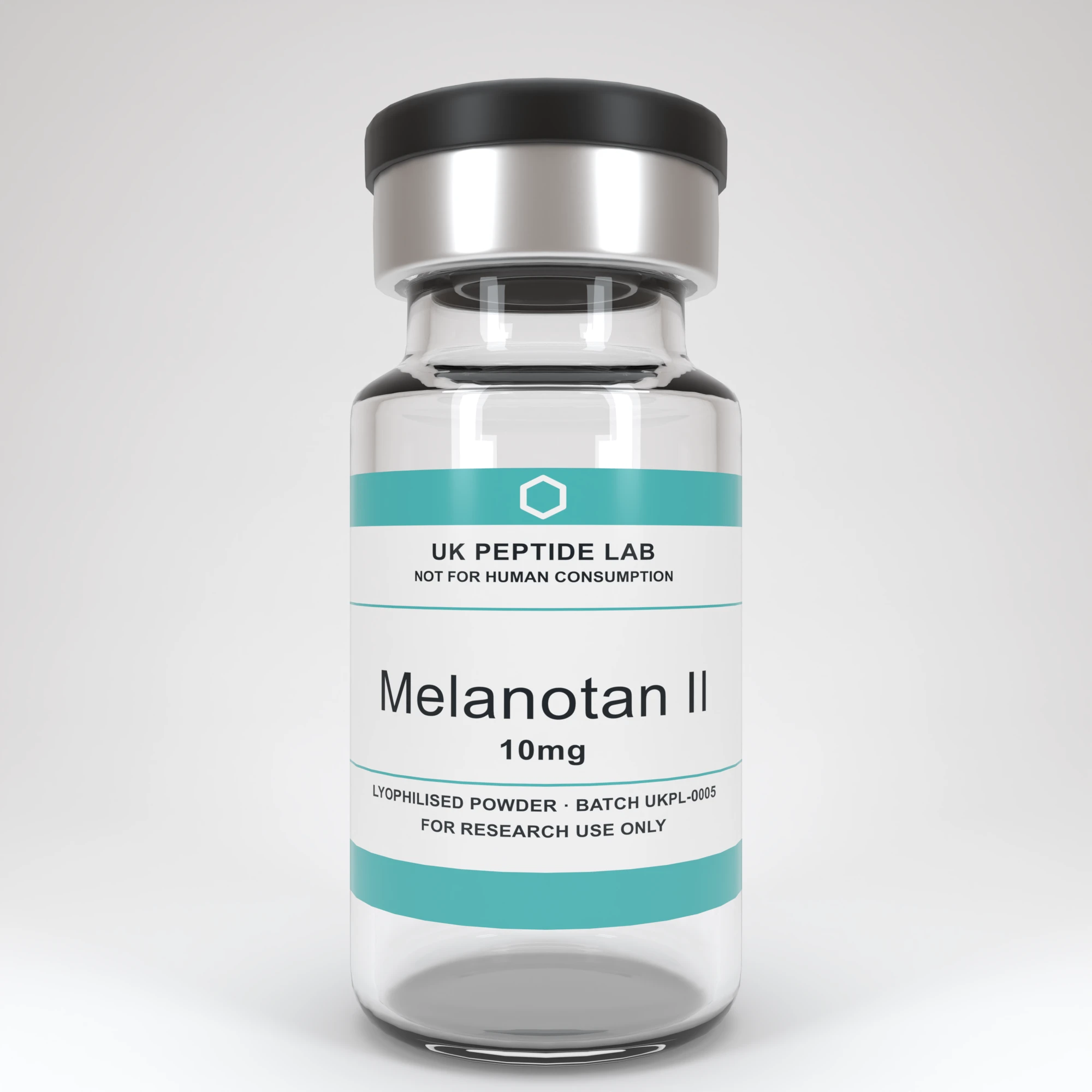 Melanotan II 10mg research peptide lyophilised powder