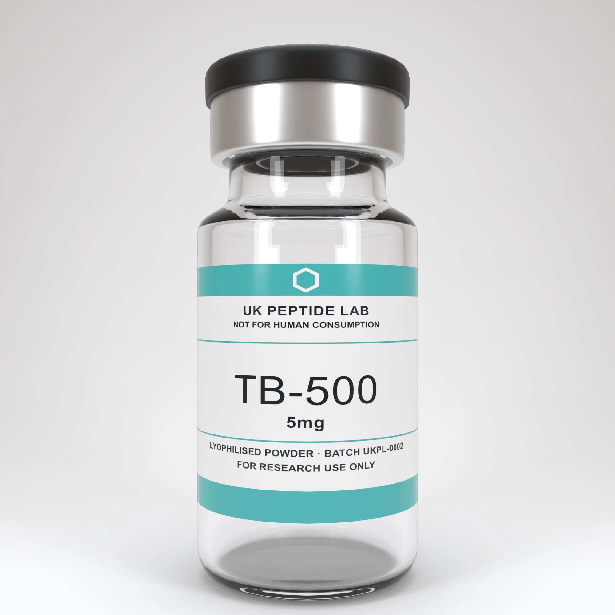 TB-500 5mg research peptide lyophilised powder